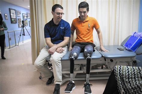 Young Amputee Gets Prosthetic Legs With Help From Boston