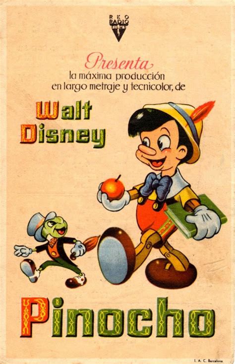 Pinocho Película 1940