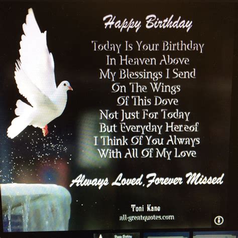 Happy Birthday In Heaven Birthday Wishes For Lover Today Is Your