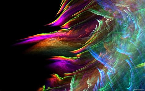 Abstract multicolor waves design artwork colors wallpaper | 1680x1050 ...