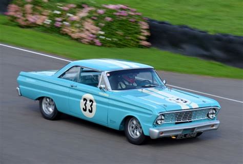 Rowan Atkinson Racing The Ford Falcon Sprint In The Shelby Cup Revival