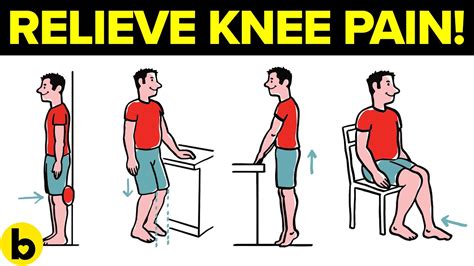 7 Exercises To Relieve Knee Pain Immediately Sports Health And Wellbeing