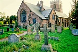 Photo of Church Graveyard by Photo Stock Source - cemetery, Tatenhall ...
