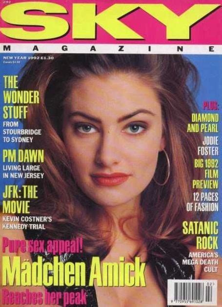 Madchen Amick Sky Magazine Cover Madchen Amick Madchen Amick Twin Peaks Magazine Cover