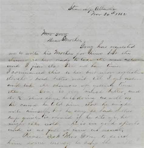 From The Archives Civil War Soldier Letters Tri State Genealogical