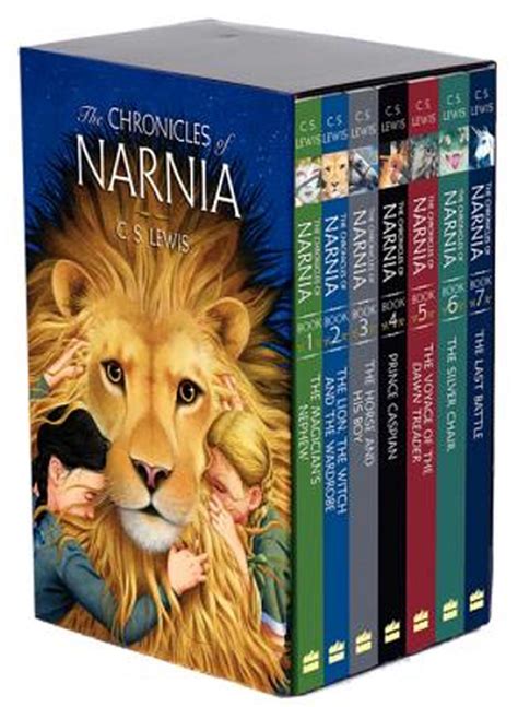The Chronicles Of Narnia Set By Cs Lewis Boxed Set 9780064405379
