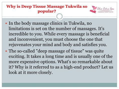 ppt deep tissue massage tukwila powerpoint presentation free download id 10588021
