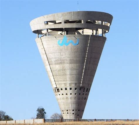 Midrand Water Tower South Africa At 65 Megalitres It Is The Largest