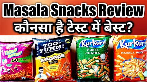 Masala Snacks Review And Comparison Which Masala Snacks Is Best Shopping Guruji Youtube