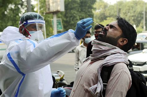 In january and february daily cases fell below 20,000. COVID-19: India records 45,576 cases, 585 fatalities ...
