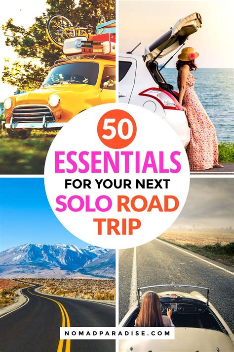 50 Solo Road Trip Essentials And Items You Should Pack Free