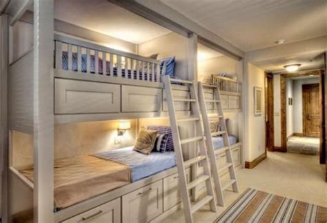 bunk beds  kids room design maximizing space  functionality