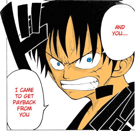 One Piece Manga Colouring 1 Luffy Pissed By Sukaiaus On Deviantart