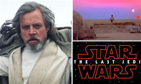 Star Wars 8 Mark Hamill In Leaked Luke Skywalker Last Jedi Scene