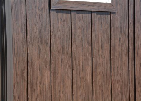 Board And Batten Gallery Dark Walnut Tru Log Siding