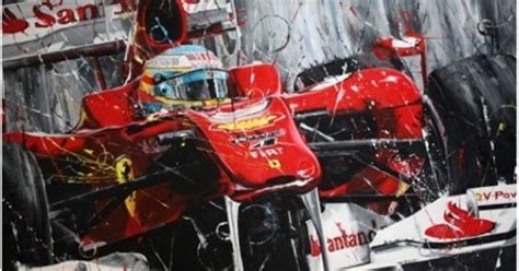 Art Attack Stunning F1 Paintings Auto Racing Art Motorsport Art