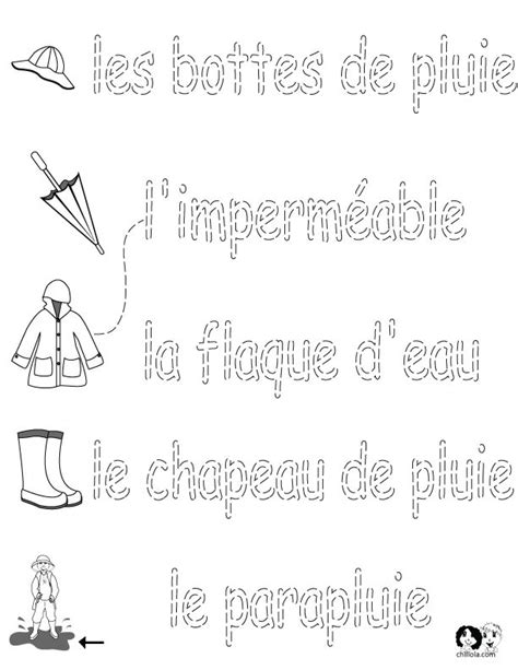 156 Best French Worksheets For Children Français Activités à Imprimer