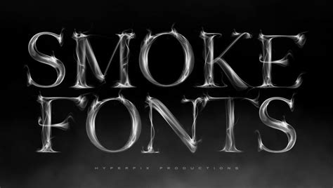 Best Smoke Fonts Free Premium 2024 Hyperpix