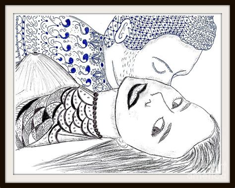 Lots of folks are religious an. Adam and Eve Drawing by Anna K Leon