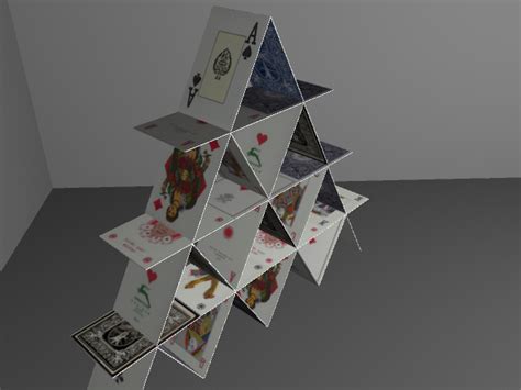 Merry Go Round Card Pyramid