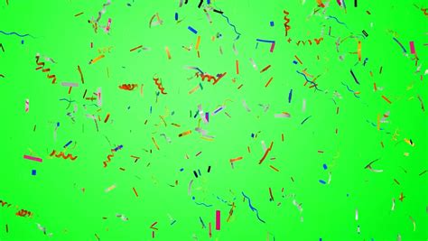 Confetti Isolated Stock Footage Video Shutterstock