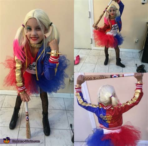 Harley Quinn And Joker Kids Halloween Costume Easy Diy Costumes