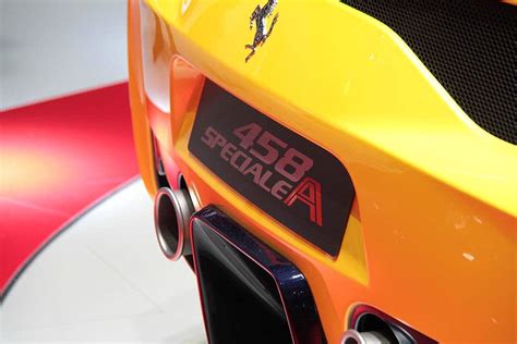 End Of An Era Ferrari Debuts The 458 Speciale A The Detroit Bureau