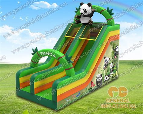 Panda Slide Inflatable Slides Products Generalinflatables