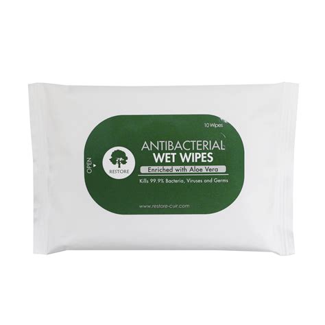 RESTORE Antibacterial Wet Wipes Hosanna Marketing