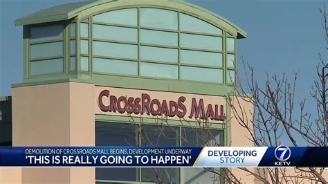This Is Really Going To Happen Demolition Of Crossroads Mall Begins