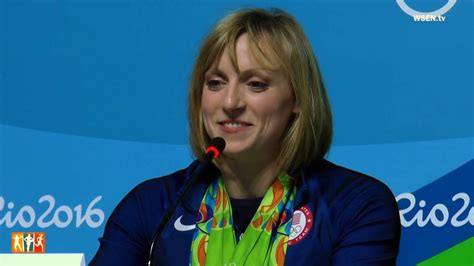 Katie Ledeckys 2016 Rio Olympics Press Conference Youtube