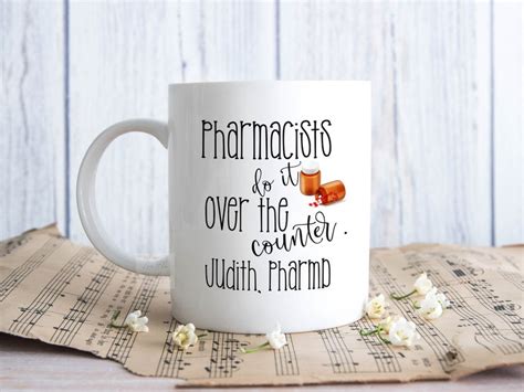 T For Pharmacist Funny Pharmacy Pun Mug Pharmd Pharm D Etsy