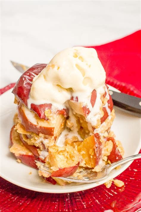 Maybe you would like to learn more about one of these? Easy healthy apple crisp stacks - Family Food on the Table