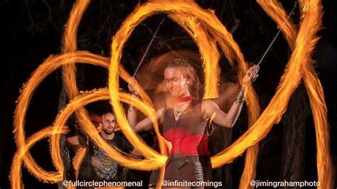 The Non Dangers Of Fire Spinning Sacred Flow Art