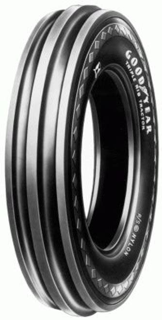 500 15 Goodyear 3 Rib Front Tractor Tire 4 Ply