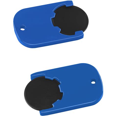 chiphalter mit 1€ chip schwarz blau abs 4g als werbeartikel auf fits werbeartikel ch