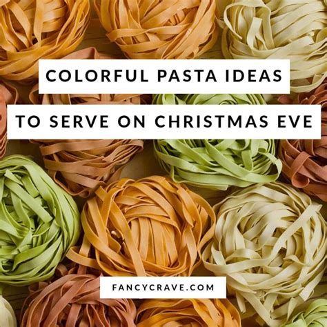 11 Colored Pastas You Can Serve This Christmas Fancycrave