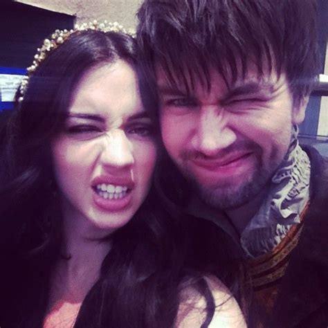 mary adelaide kane and bash torrance coombs behind the scenes on reign mash reign cast