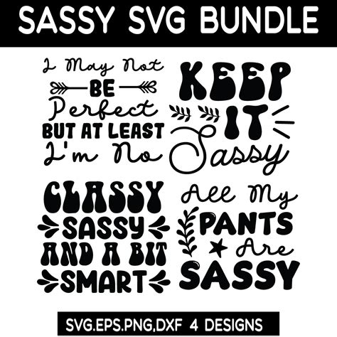 Sassy Svg Bundle Masterbundles