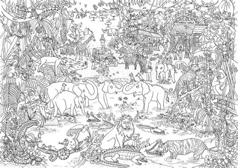 We have collected 39+ safari animals coloring page images of various designs for you to color. iColor "Amazing Places" | Coloring posters, Giant poster ...