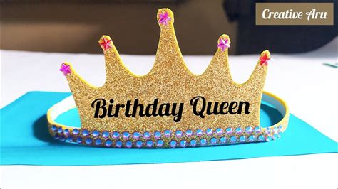Paper Crown For Birthday Queen How To Make A Paper Crown Tiara