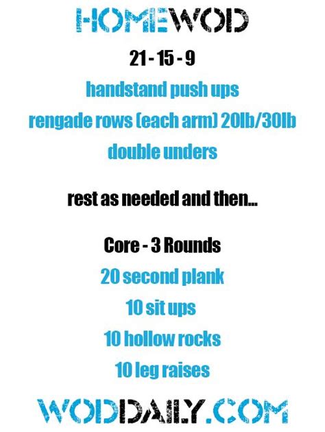 Pin By Sarah Hess On Wod Wod Workout Wod Crossfit Crossfit At Home