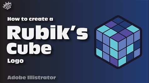 Rubiks Cube Logo Tutorial Adobe Illustrator Youtube