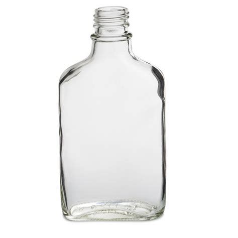 Clear Glass Flask Bottles Wholesale Berlin Packaging