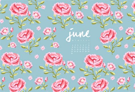 Forest Dreams June Desktop Calendar
