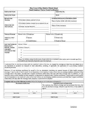 Under student health insurance office (shio), select request student insurance plan (ship) waiver forms. employee health insurance waiver form template - Fill Out ...