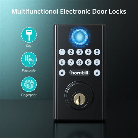Buy Hornbill Smart Keyless Entry Door Lock Electronic Fingerprint