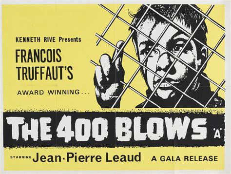 Movie Poster Of The Week François Truffauts The 400 Blows On