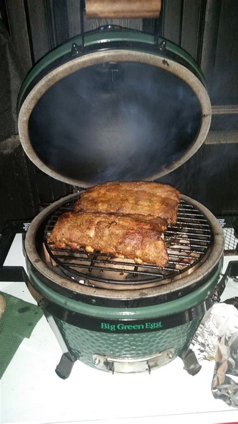 My Pork Ribs Pictures Included Big Green Egg Egghead Forum Hot Sex Picture