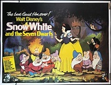SNOW WHITE AND THE SEVEN DWARFS, Original Vintage Walt Disney UK ...